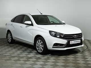 2020 Lada (ВАЗ) Vesta I, белый, 649585 рублей, вид 3