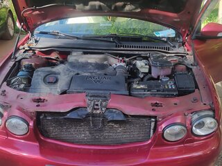 2008 Jaguar X-Type I Рестайлинг, красный, 850000 рублей, вид 1