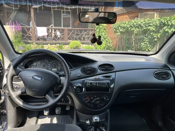 2004 Ford Focus I Рестайлинг, синий, 300000 рублей - вид 6