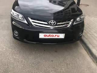 2009 Toyota Corolla X (E140, E150), чёрный, 750000 рублей, вид 2