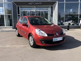 2007 Renault Clio III, красный, 649000 рублей, вид 3