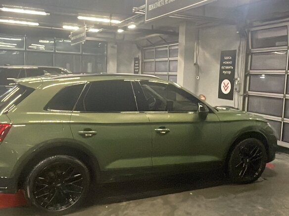 2021 Audi Q5 45 TFSI II (FY) Рестайлинг, зелёный, 4590000 рублей - вид 24