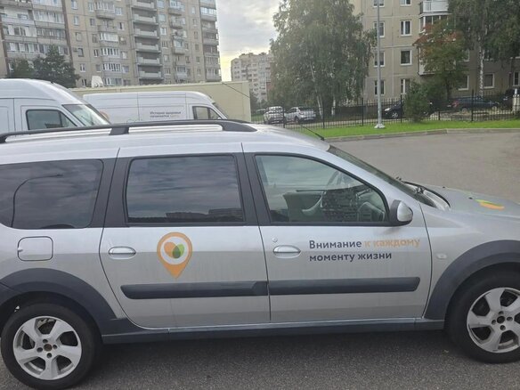 2017 Lada (ВАЗ) Largus Cross I, серебристый - вид 3
