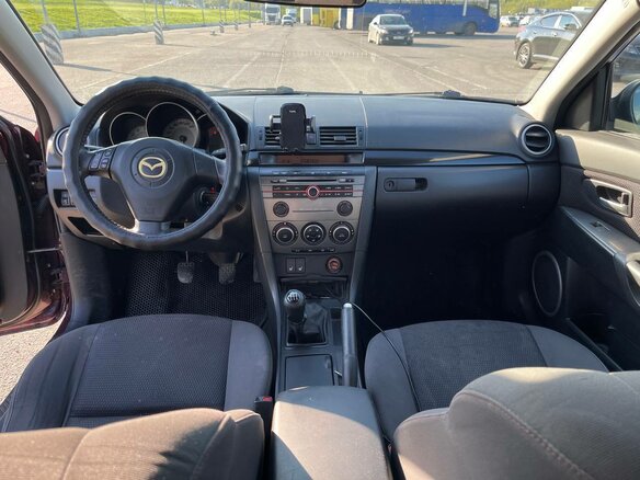 2006 Mazda 3 I (BK), пурпурный - вид 6