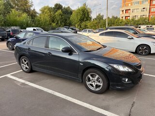 2010 Mazda 6 II (GH) Рестайлинг, чёрный, 850000 рублей, вид 3