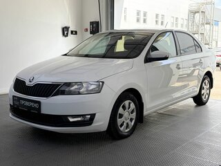 2017 Skoda Rapid I Рестайлинг, белый, 1125000 рублей, вид 1