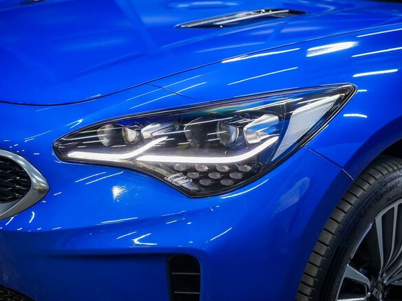 2019 Kia Stinger I, голубой, 3210000 рублей - вид 17