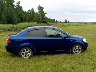 2010 Chevrolet Aveo I Рестайлинг, синий, 460000 рублей, вид 2