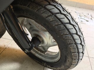 1996 Honda Dio, чёрный, 65000 рублей, вид 4
