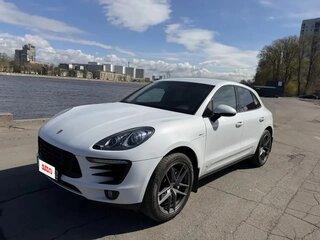 2015 Porsche Macan S Diesel I, белый, 3850000 рублей, вид 1