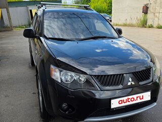 2007 Mitsubishi Outlander II, чёрный, 999999 рублей, вид 3