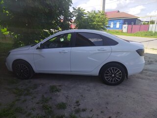 2018 Lada (ВАЗ) Vesta I, белый, 950000 рублей, вид 3