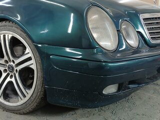 1998 Mercedes-Benz CLK-Класс 230 I (W208), зелёный, 550000 рублей, вид 1