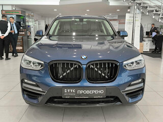 2019 BMW X3 30d xDrive III (G01), синий, 3750000 рублей, вид 2