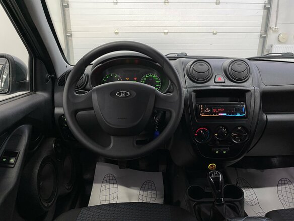 2015 Lada (ВАЗ) Granta I, серый, 469000 рублей - вид 8