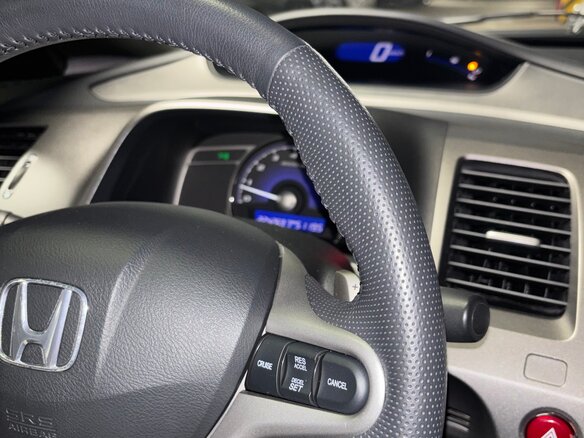 2009 Honda Civic VIII Рестайлинг, синий, 1050000 рублей - вид 34