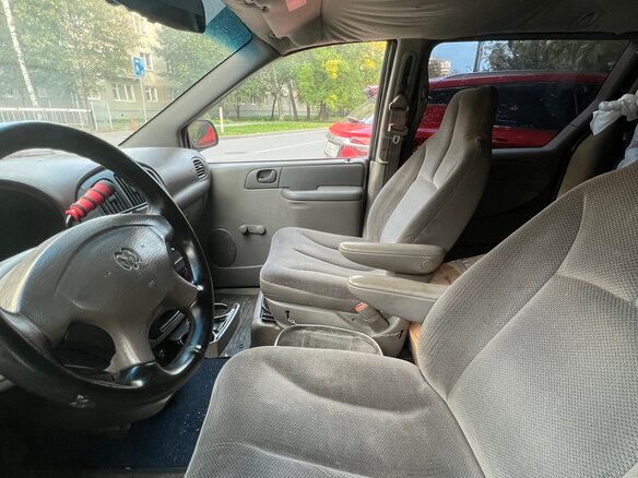 2001 Dodge Caravan 3-speed IV, синий, 125000 рублей - вид 6