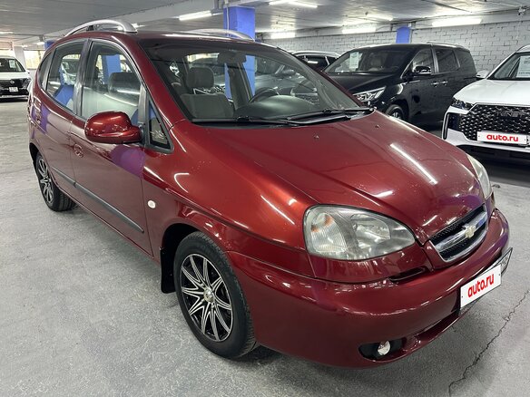 2008 Chevrolet Rezzo, красный, 349000 рублей - вид 2