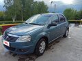 2011 Renault Logan I Рестайлинг, синий, 420000 рублей - вид 1