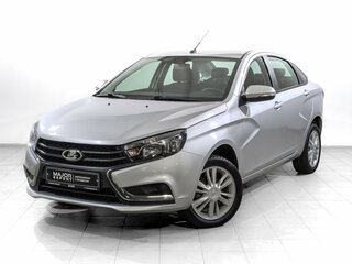 2019 Lada (ВАЗ) Vesta I, серебристый, 925000 рублей, вид 1