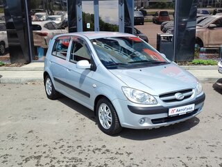 2008 Hyundai Getz I Рестайлинг, серебристый, 590000 рублей, вид 3