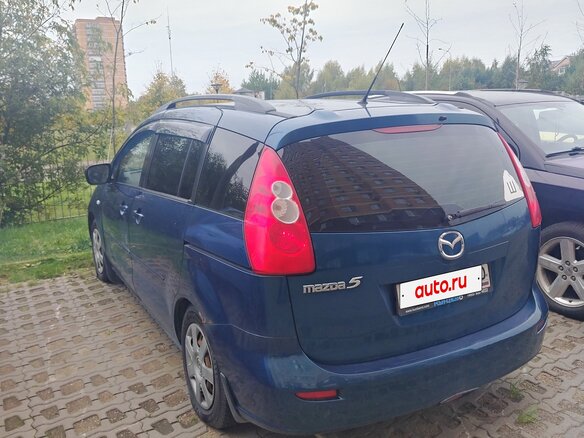 2007 Mazda 5 I (CR), зелёный - вид 1