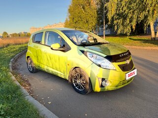 2011 Chevrolet Spark III, зелёный, 520000 рублей, вид 3