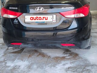 2011 Hyundai Elantra V (MD), чёрный, 610000 рублей, вид 3