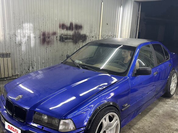 1993 BMW 3 серии 316i III (E36), синий, 210000 рублей - вид 12