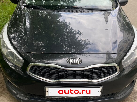 2016 Kia Ceed II Рестайлинг, чёрный, 1030000 рублей