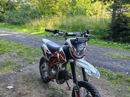 2024 Kayo Basic TT125, белый, 64000 рублей, вид 1