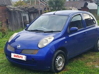 2002 Nissan March III (K12), синий, 260000 рублей, вид 1