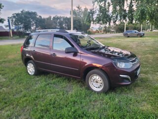 2014 Lada (ВАЗ) Kalina II, пурпурный, 345000 рублей, вид 3