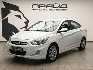 2012 Hyundai Solaris I, белый, 789000 рублей, вид 1
