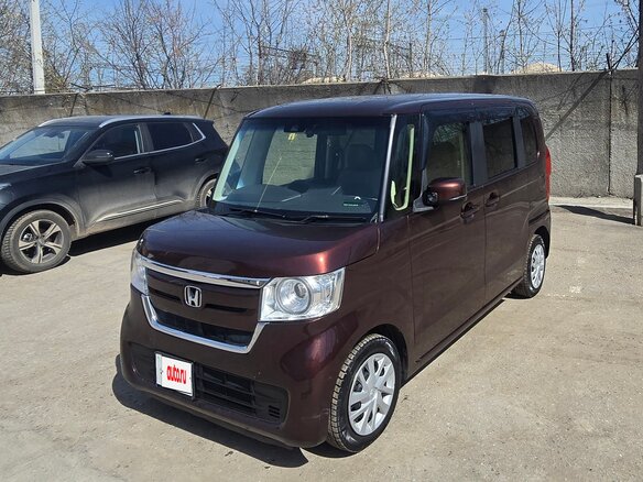 2020 Honda N-BOX II, коричневый, 900000 рублей