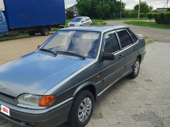 2007 Lada (ВАЗ) 2115, серебристый, 230000 рублей