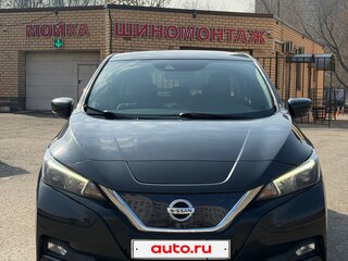 2017 Nissan Leaf II (ZE1), чёрный, 1740000 рублей, вид 1