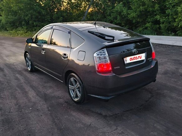 2007 Toyota Prius II Рестайлинг (XW20), серый, 760000 рублей - вид 5