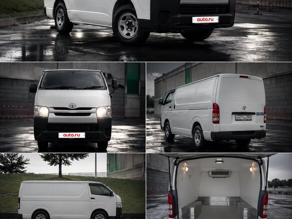 2014 Toyota HiAce, белый, 3700000 рублей - вид 2