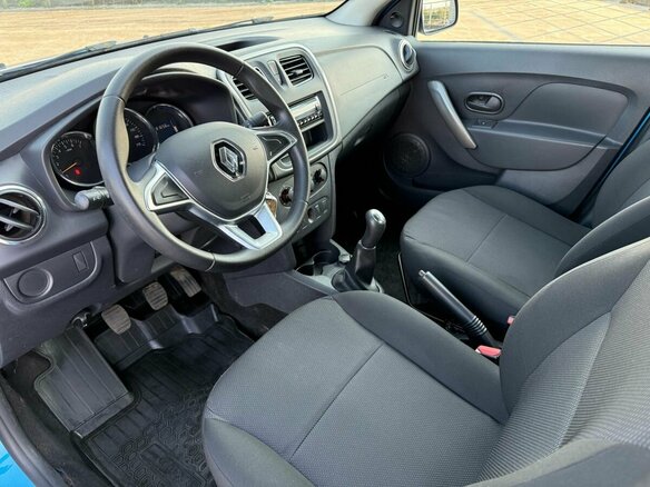 2018 Renault Logan II Рестайлинг, синий, 759000 рублей - вид 14
