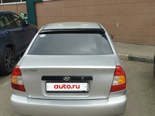 2001 Hyundai Accent ТагАЗ II, серый, 230000 рублей, вид 4