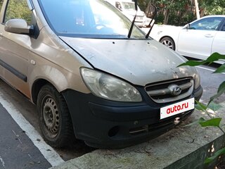 2007 Hyundai Getz I Рестайлинг, бежевый, 350000 рублей, вид 1