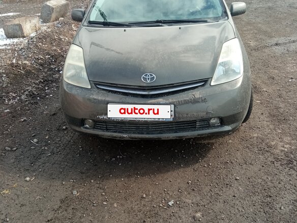 2008 Toyota Prius II Рестайлинг (XW20), серый, 610000 рублей - вид 2