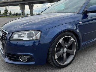 2012 Audi A3 II (8P) Рестайлинг 2, синий, 990000 рублей, вид 5