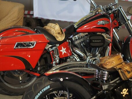 2011 Harley-Davidson CVO, красный, 1320000 рублей, вид 5