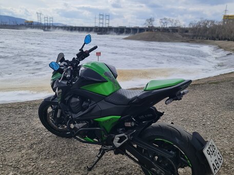 2013 Kawasaki Z 800, зелёный, 550000 рублей, вид 4
