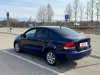 2014 Volkswagen Polo V, синий, 750000 рублей, вид 5