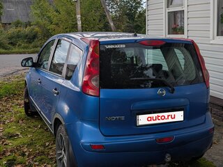 2008 Nissan Note I, синий, 345000 рублей, вид 5