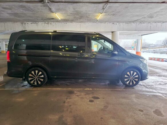 2019 Mercedes-Benz V-Класс 250 d длинный III (W447), чёрный - вид 1