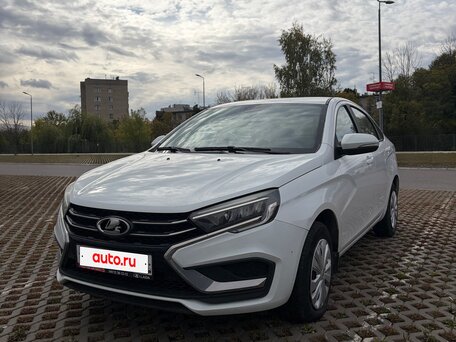 2023 Lada (ВАЗ) Vesta I Рестайлинг (NG), белый, 1079000 рублей, вид 1
